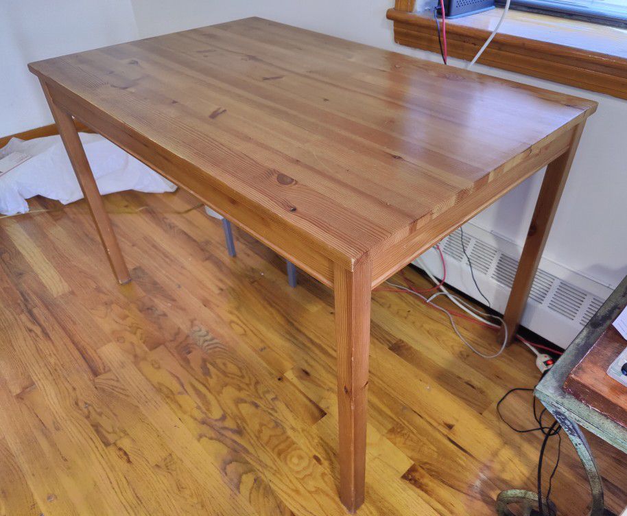 Solid Wood Ikea Desk Table