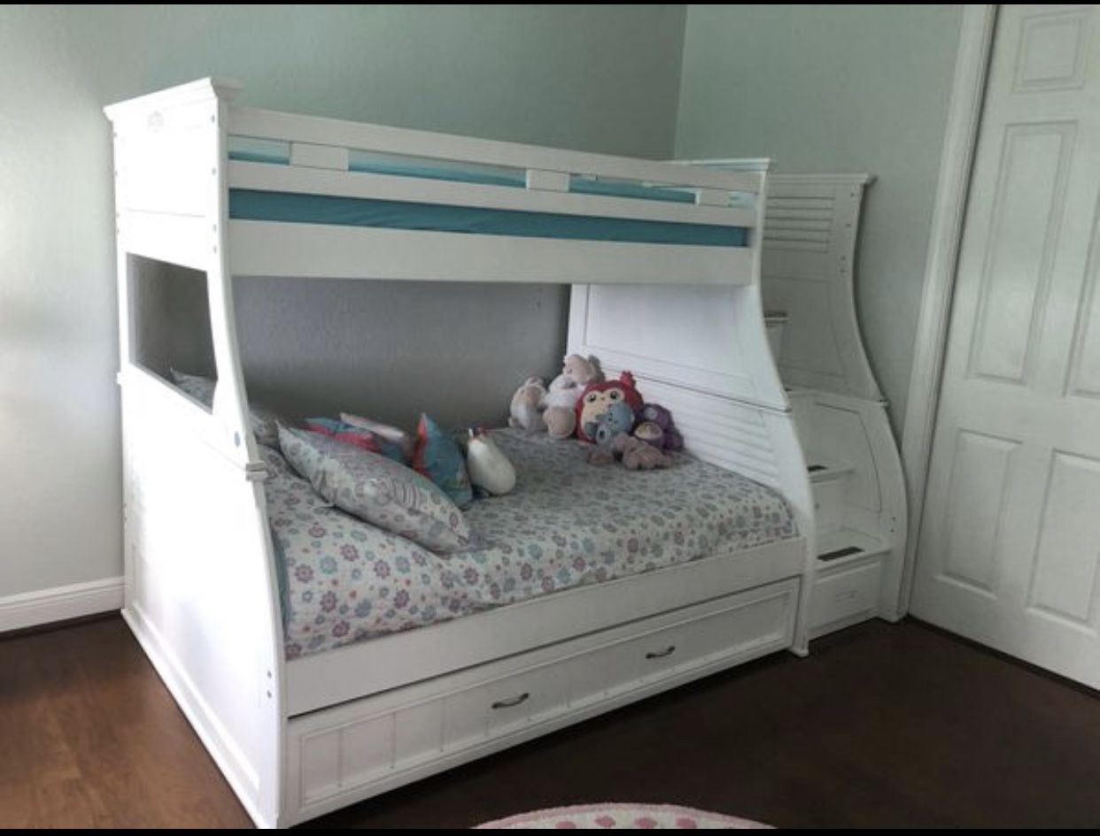 Bunk bed with lots of storage