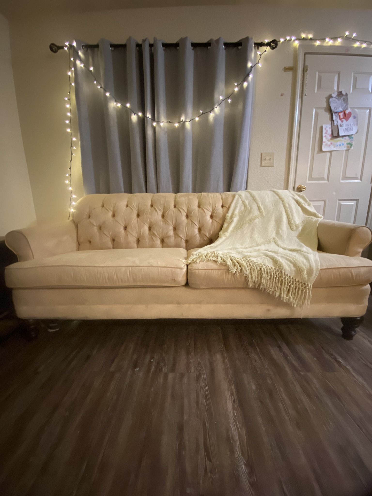 Couch Yellow Antique