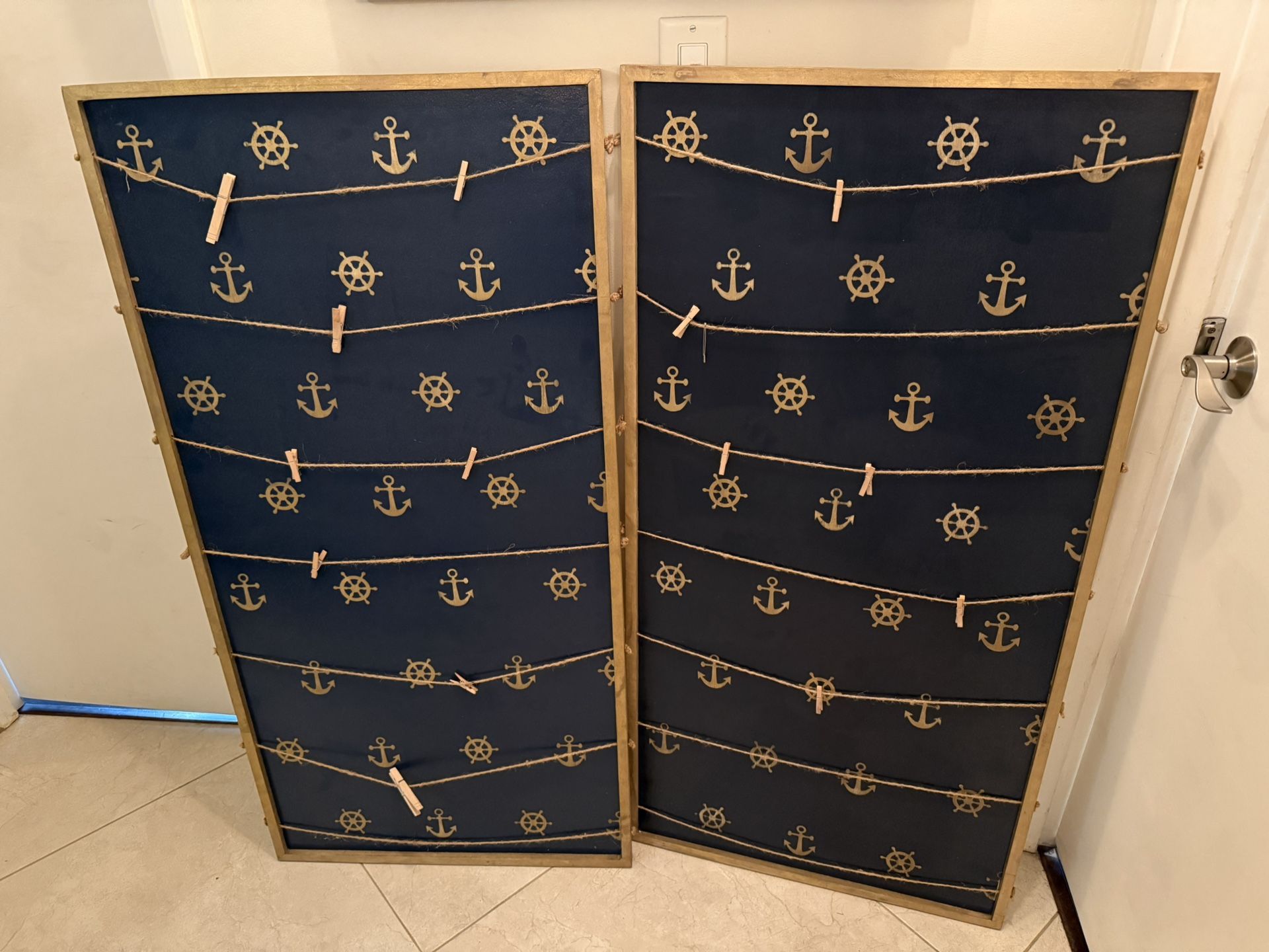 Nautical Photo Boards