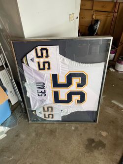 Junior seau autograph jersey