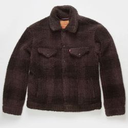 Levi's Cozy Vintage Relaxed Sherpa Trucker Jacket $108