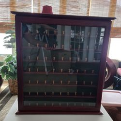 Golf Ball Wall Hanging Disply Cabinet