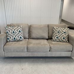 Comfy gray couch