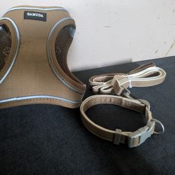 Harness Leash And collar Set 