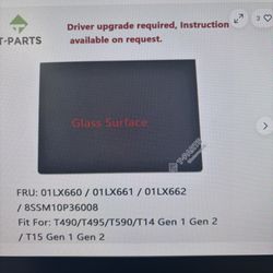 Lenovo Thinkpad Glass Touchpad