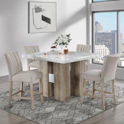 5 Pc Counter Height Dining Set