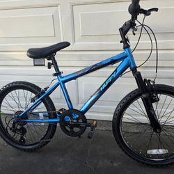 🔥🚲🔥Huffy 20" Blue, Stone Mountain Bike 20" 6 Speed, Color: Blue Boy🚲🎁s