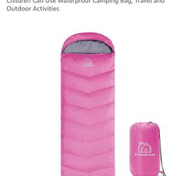 Camping Sleeping Bag 4 Seasons Warm and Cool, Lighter Weight, Adults and Children Can Use Waterproof Camping Bag, ravel and Outdoor Activities