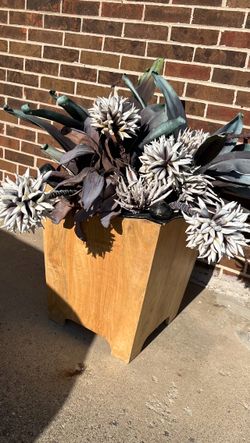 Large fake decorative planter
