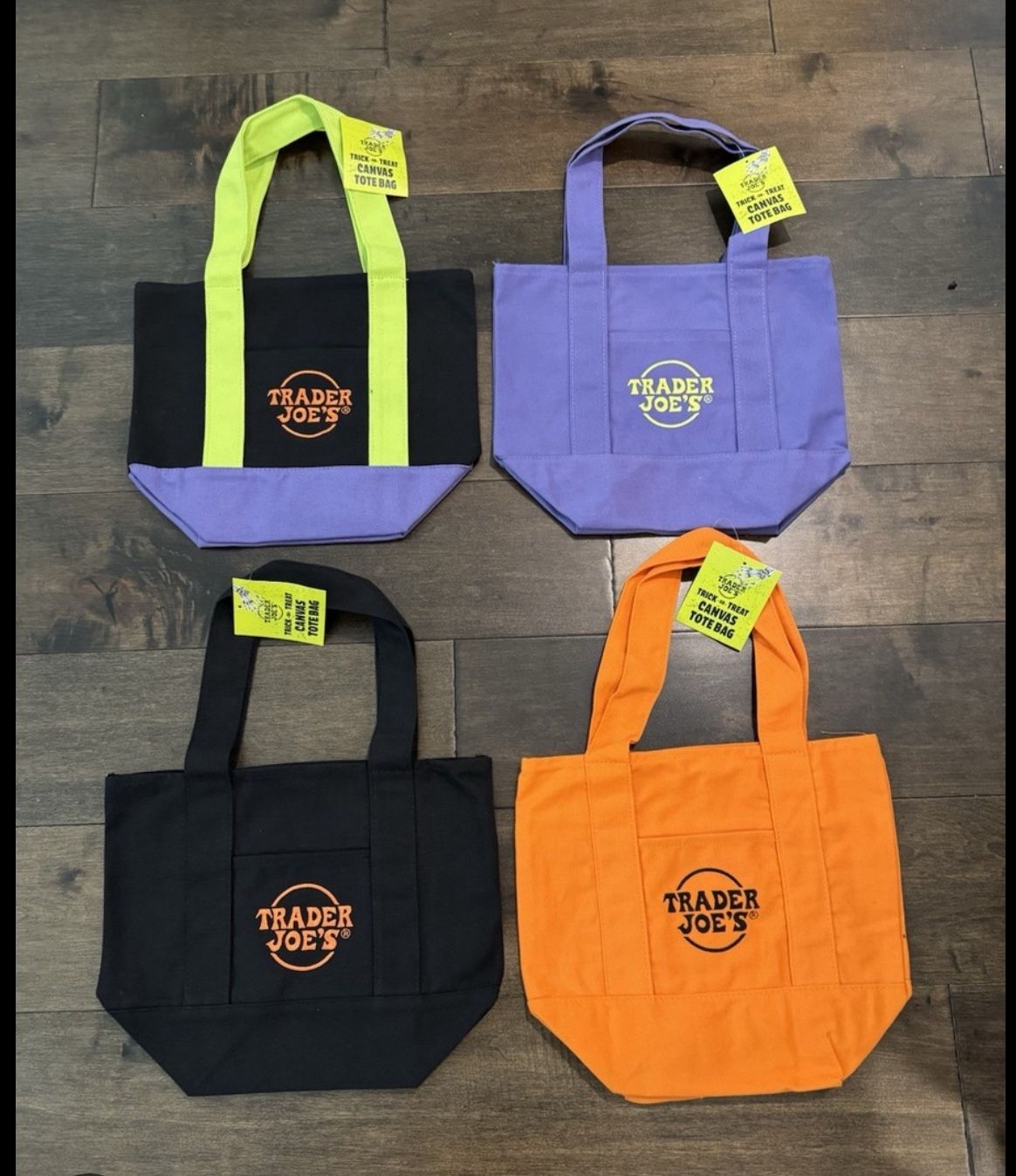 Halloween Trader Joe Bags 
