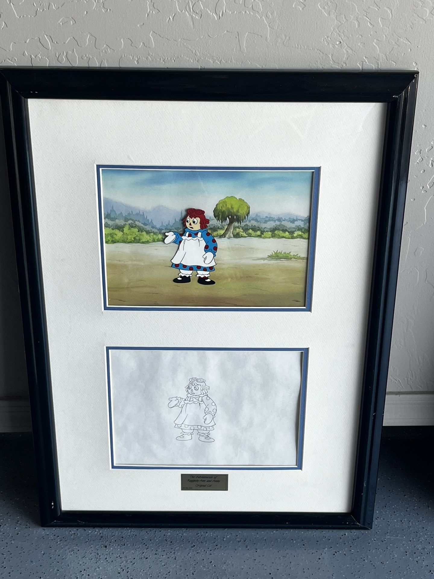 Raggedy Ann Original Cell (from CBS) * Collector Item *