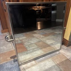 Restoration Hardware 20” X 20” Mirror