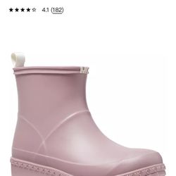 Michael Kors Pink Rain Boots