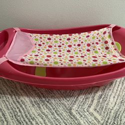 Pink Baby Bath 