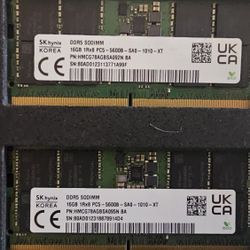 32gb SODIMM DDR5 5600