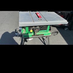 Hitachi 10” Table Saw 