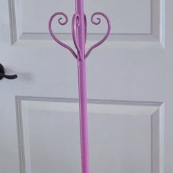 Pink Coat Hanger Rack