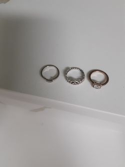 Pandora Rings; Size 6, $40 Each