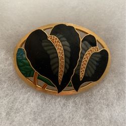 Brand New Inlay Brooch 