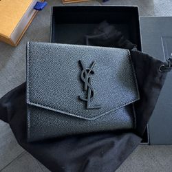 YSL Black Wallet “Brand New”