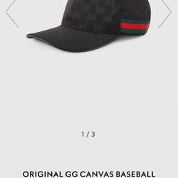 Gucci Baseball Hat 