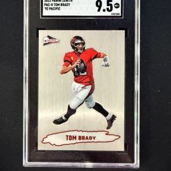 2022 Panini Zenith Football Tom Brady 1992 Pacific Prizm Pac-8 Buccaneers