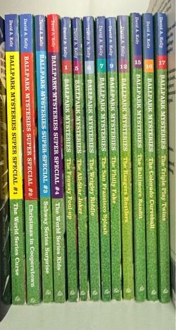 Ballpark Mysteries Book Series Lot – 13 Books