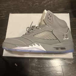 Jordan 5 wolf grey size 11 1:1 brand new