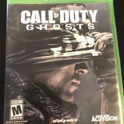 Xbox One Call Of Duty Ghosts Game