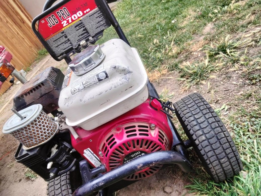 Pressure Washer Honda Big Water Pump