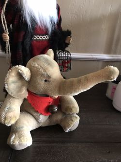 Vintage toy elephant