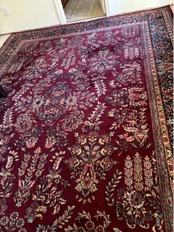 Turkish hand and make size 13 feet long 9 feet width