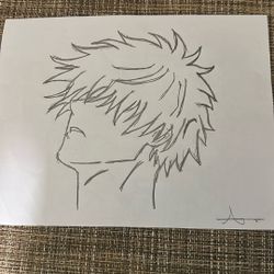 My Son Drawing 