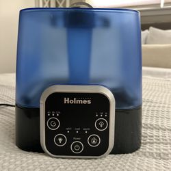 Holmes® Ultrasonic Cool and Warm Mist Humidifier, 2.0 Gallon Ultrasonic Humidifier with Adjustable Mist and Easy Grip Handle