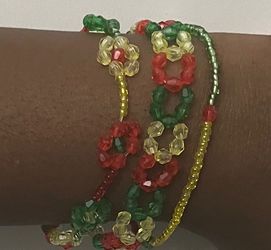 Senegalese handmade bracelets and waist beads