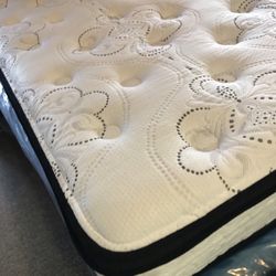 Premium Mattress And Box Spring Pillowtop