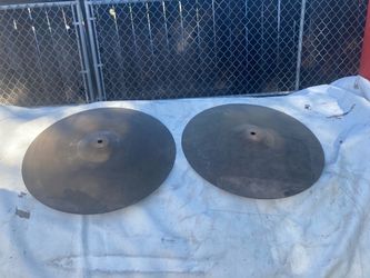 Vintage Italian 14" CB-700 Hi-Hat Cymbal Pair