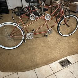 Columbia Twosome And Schiwnn Tandem Bicycle 