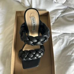 STEVE MADDEN heels 7.5 Black