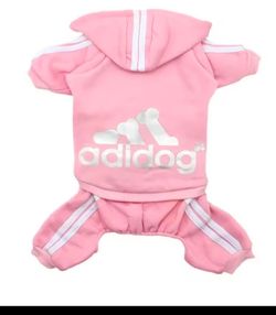 Adidog tracksuit for puppy