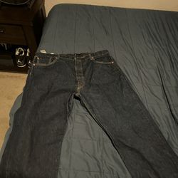 505 and 501 levi jeans