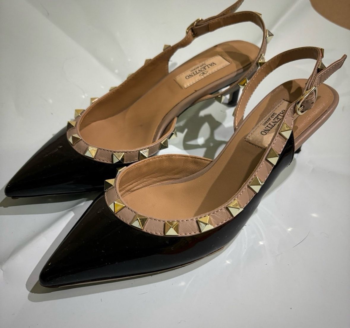 Valentino Garavani Rockstud leather heels