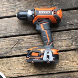 Ridged Drill And Battery