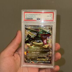 Rayquaza EX Graded 8 PSA