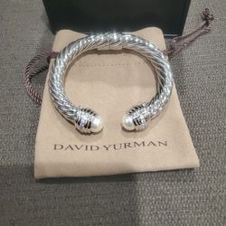 10mm David Yurman Pearl Bracelet 925