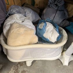 Baby Bassinet with Bedding