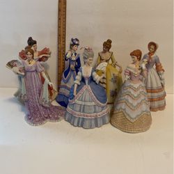 Lenox Large Fashionable, Porcelain Figurines, 8 1/2 $35 Each