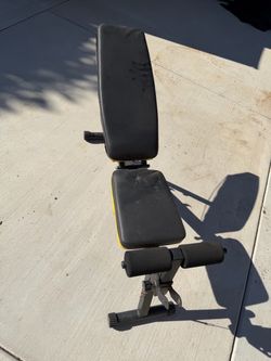 Adjustable workout bench