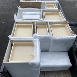 On Sale Shaker White Kitchen Cabinets